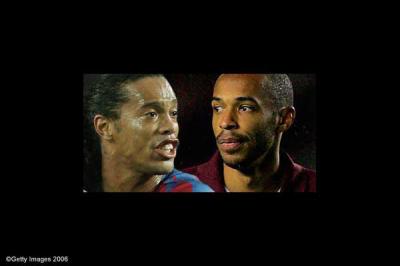 ronaldinho & henri